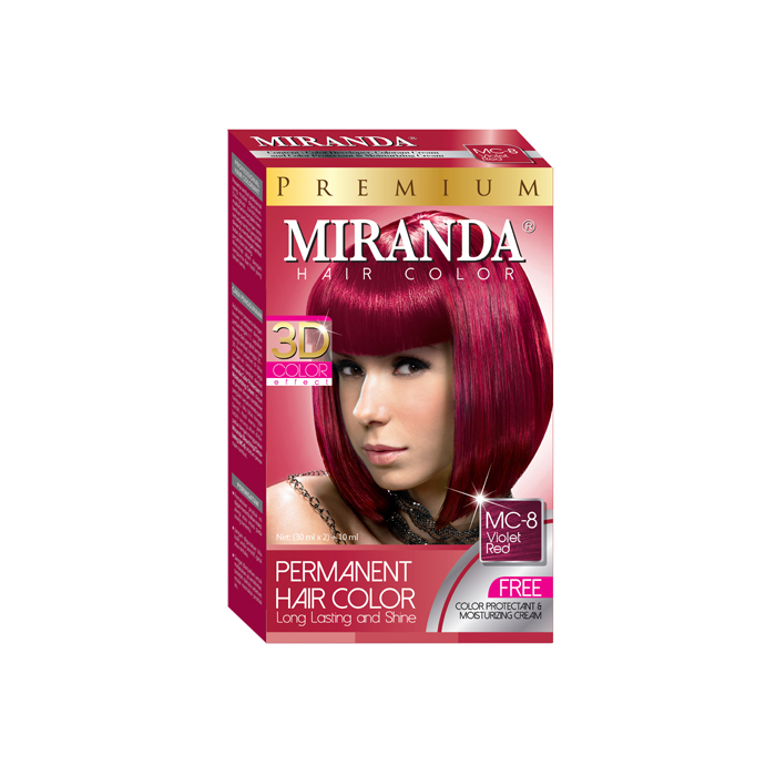 HAIR COLOR VIOLET RED - 30ML