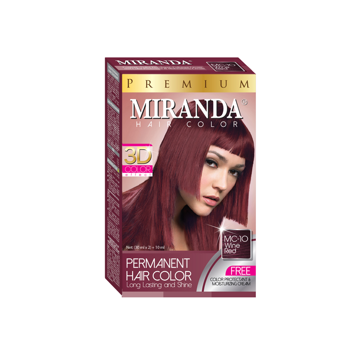 HAIR COLOR WINE RED - 30ML