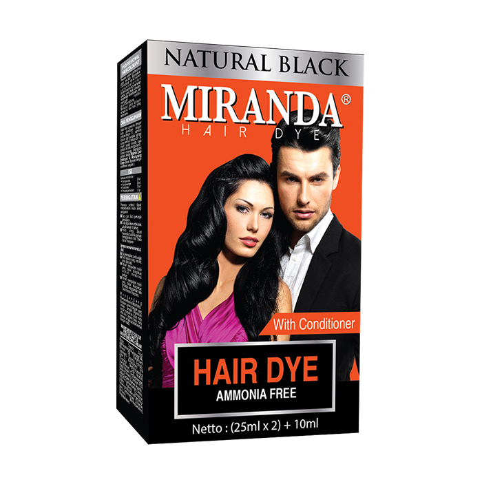 NATURAL BLACK HAIR DYE - 25ML