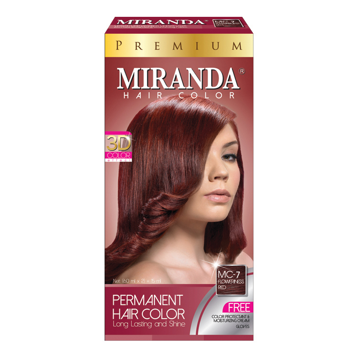 HAIR COLOR PREMIUM FLOWERINESS RED - 60ML